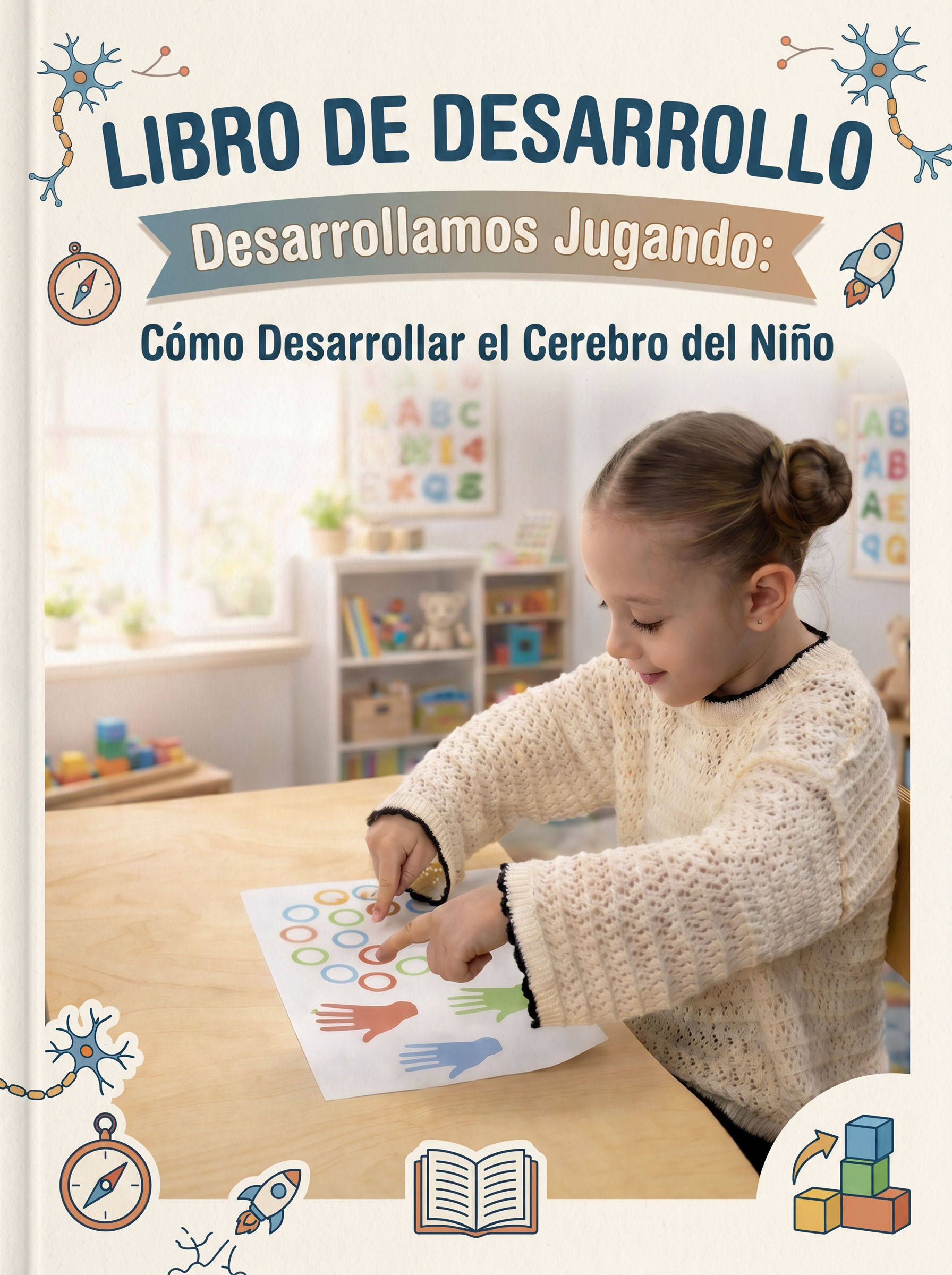 Niño escribiendo con atención en su cuaderno